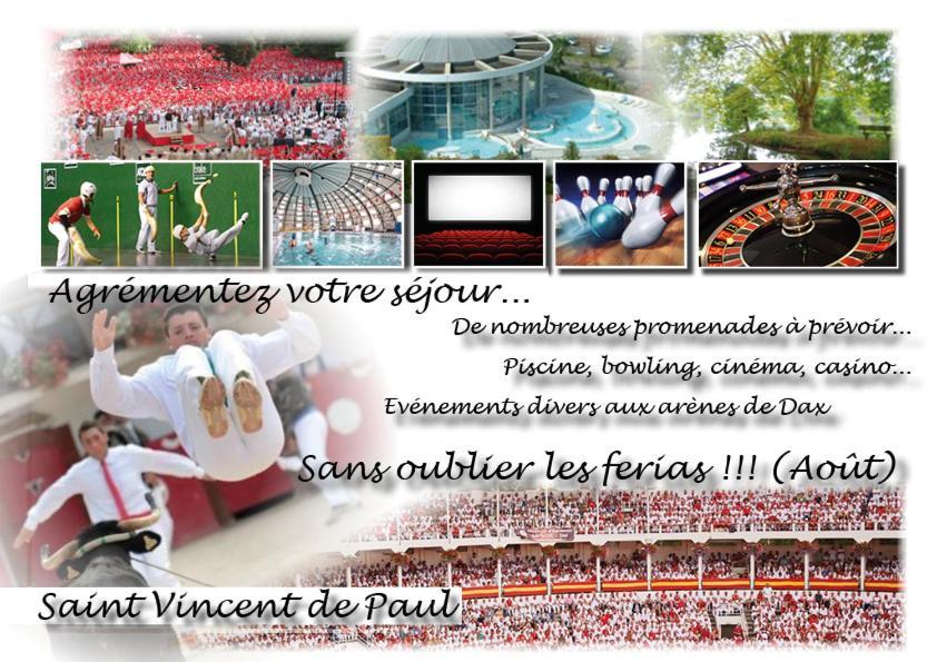 Dax Location Maison Avec Spa Saint-Vincent-de-Paul  Kültér fotó